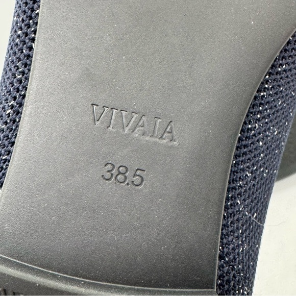 Vivaia Audrey Round-Toe Embroidered Loafer navy metallic koala bear design - Picture 11 of 11